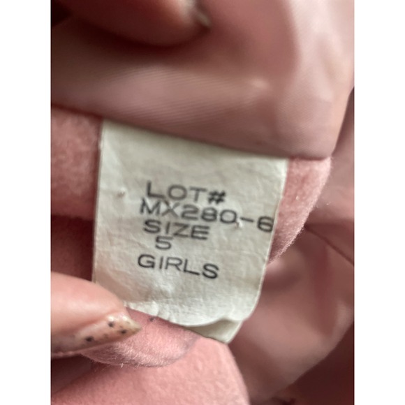 Trilogi Collection Pink Trim Coat with Matching Hat & Muff Set - Picture 16 of 16